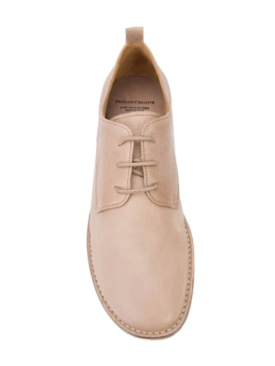 Shop Officine Creative Ines 2 Derby Shoes In Neutrals