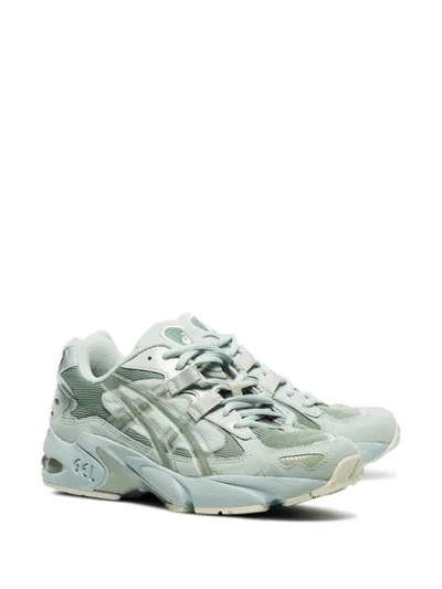 Shop Asics X Gmbh Gel-kayano Sneakers In 300 Mint Green