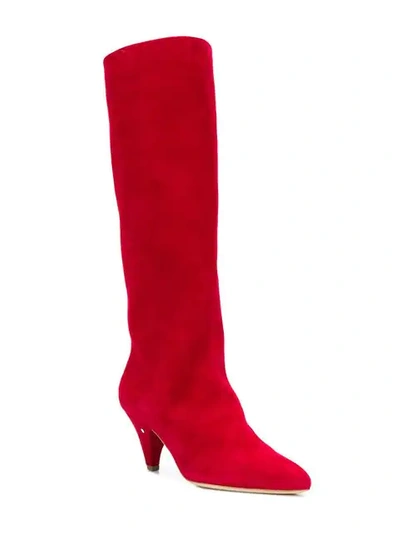 Shop Laurence Dacade Mid-calf Length Boots In Red