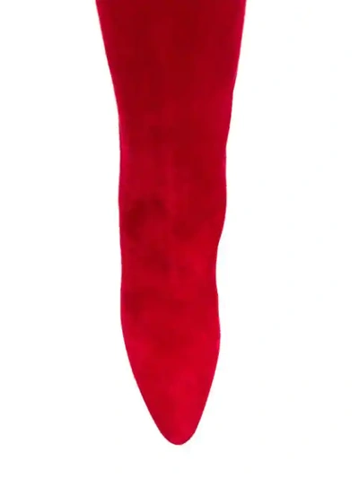 Shop Laurence Dacade Mid-calf Length Boots In Red