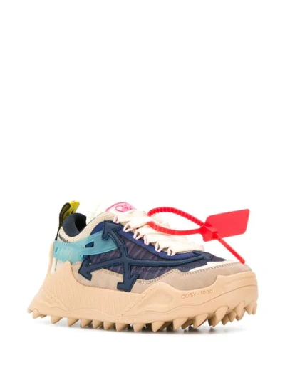 Shop Off-white Odsy-1000 Sneakers - Blue