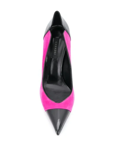 Shop Casadei Delfina Future Woman Pumps In Pink