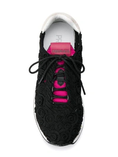 Shop Premiata 'conny' Sneakers In Black