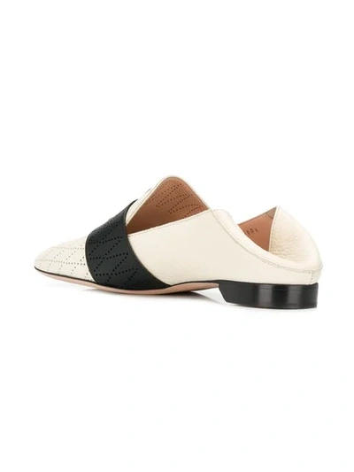 Shop Bally Janelle Loafers In Neutrals