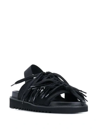 Shop Ports 1961 Laces Sandals In Black