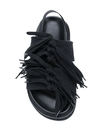 Shop Ports 1961 Laces Sandals In Black