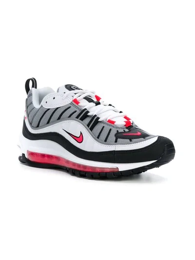 Shop Nike Air Max 98 Lace-up Sneakers In Multicolour