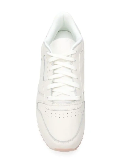 Shop Reebok Classic Platform Sneakers In White