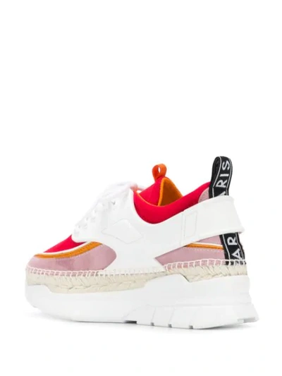 Shop Kenzo Platform Sneakers In 21