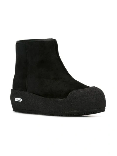 Shop Bally 'guard' Ankle Boots In Black