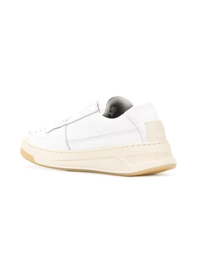 Shop Acne Studios Steffey Lace Up Sneakers In White