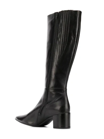 Shop Hogl Pointed Toe Boots In Black