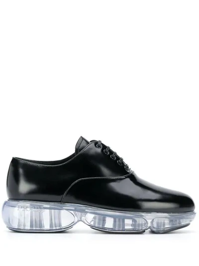 Shop Prada Cloudbust Shoes In Black