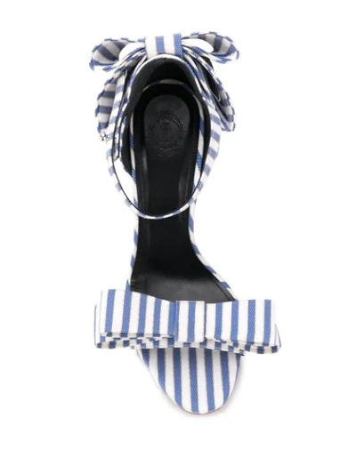 Shop Aleksander Siradekian Adriana Sandals In Blue