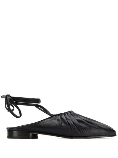 Shop 3.1 Phillip Lim / フィリップ リム Tie Ankle Ballerina Shoes In Black