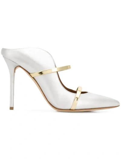 Shop Malone Souliers 'maureen' Pumps - Silber In Silver