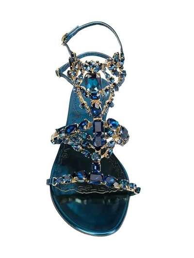 Shop Marchesa 'emily' Sandals In Blue