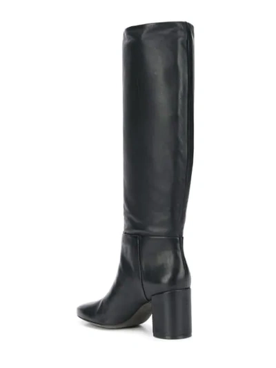Shop Tory Burch Brooke Slouchy Knee-high Boots In Black
