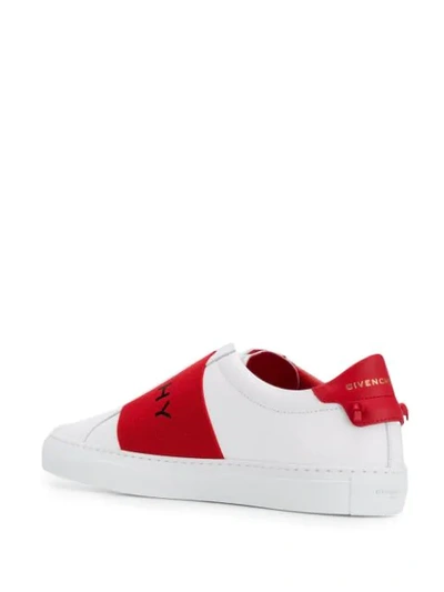 Shop Givenchy Elastic Skate Sneakers In White