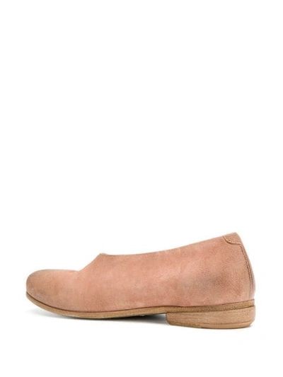 Shop Marsèll Almond Toe Loafers In Neutrals