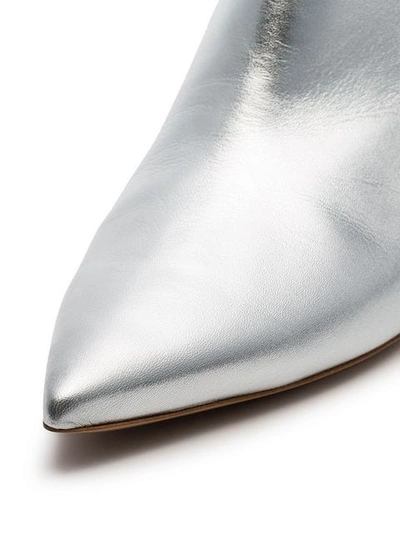 Shop Nicholas Kirkwood 'mira' Stiefeletten In Silver