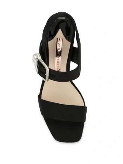 Shop Sophia Webster Arlo Sandals In Black