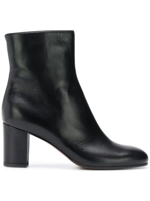 L'autre Chose Classic Ankle Boots In Black | ModeSens