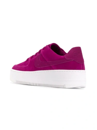 Shop Nike Air Force 1 Sneakers In Purple