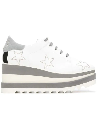 Shop Stella Mccartney Chunky Platform Sneakers In White