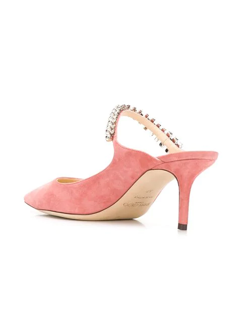 jimmy choo crystal mules