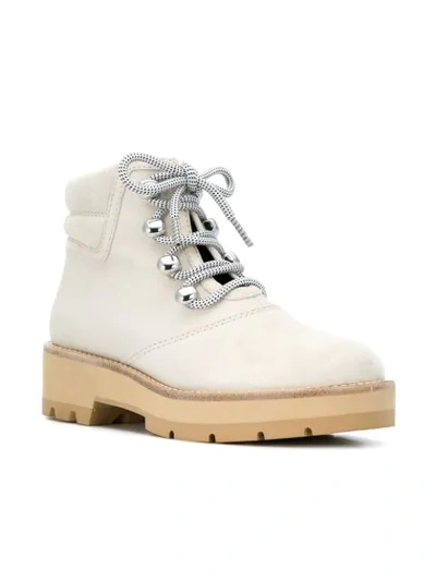 Shop 3.1 Phillip Lim / フィリップ リム Dylan Lace Up Boots In Neutrals
