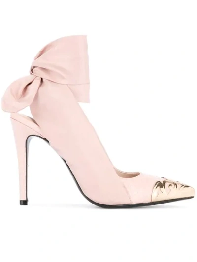 Shop Alice Mccall Ribbon Strap Pumps In Pink