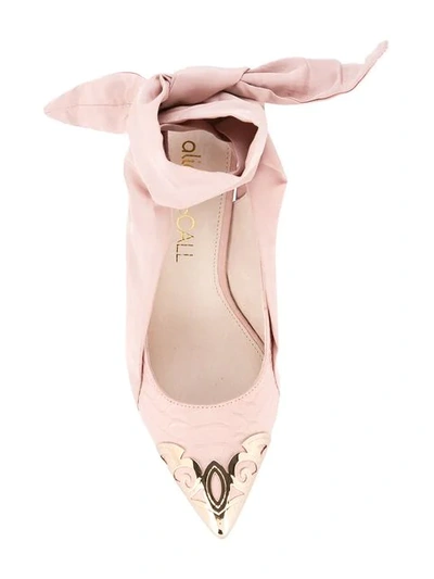 Shop Alice Mccall Ribbon Strap Pumps In Pink