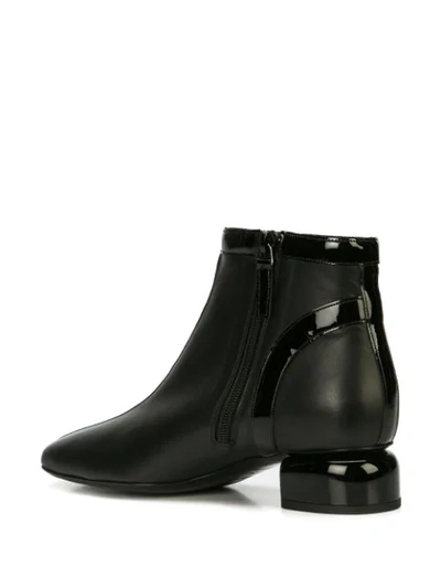 Shop Pierre Hardy Frame Ankle Boot In Black