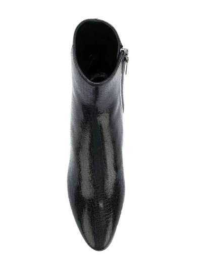 Shop Saint Laurent Classic Ankle Boots In Black