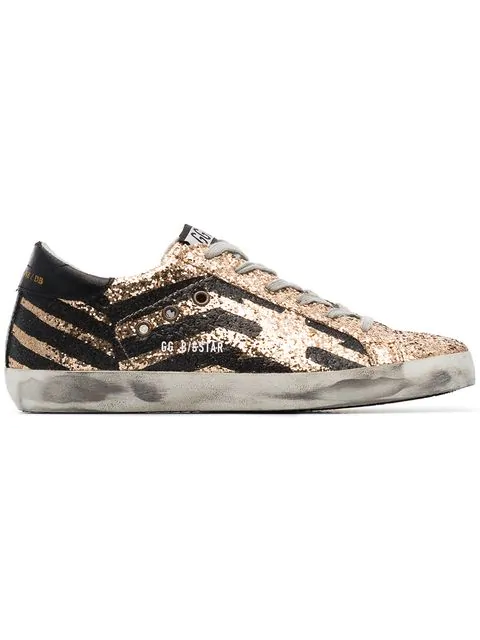golden goose deluxe brand superstar metallic sneaker