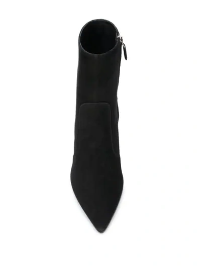 Shop Prada Pointed Toe 65mm Booties In F0002 Black