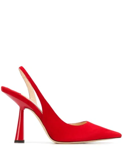 Shop Jimmy Choo Fetto 100 Pumps In Red