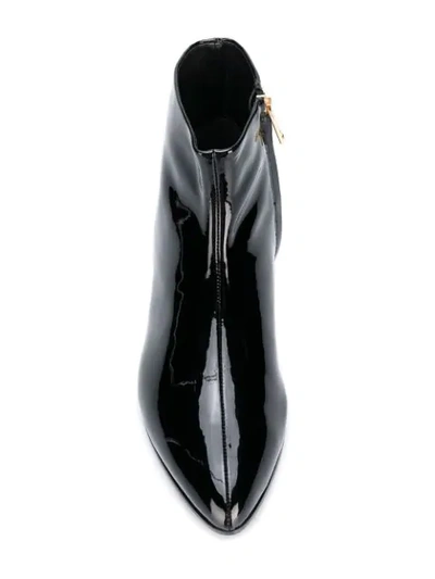 Shop Stella Luna Side-zip Ankle Boots In Black