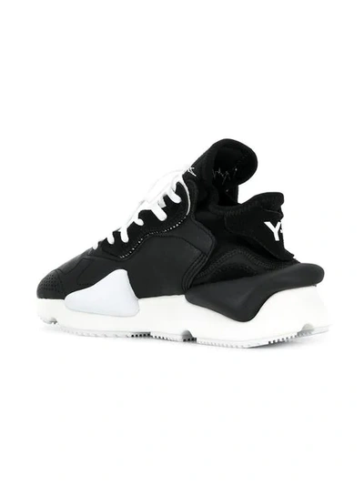 Shop Y-3 Kaiwa  Sneakers In Black
