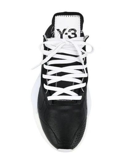 Shop Y-3 Kaiwa  Sneakers In Black