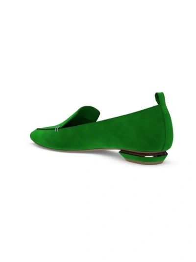 Shop Nicholas Kirkwood Customisable Beya Loafers In Green