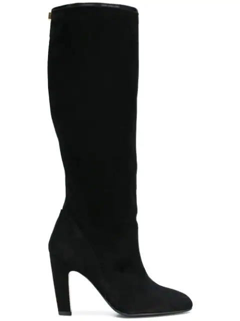 stuart weitzman knee high suede boots