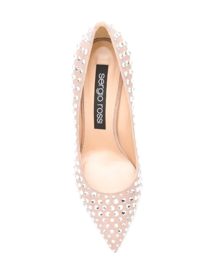 Shop Sergio Rossi Godiva Pumps In Pink