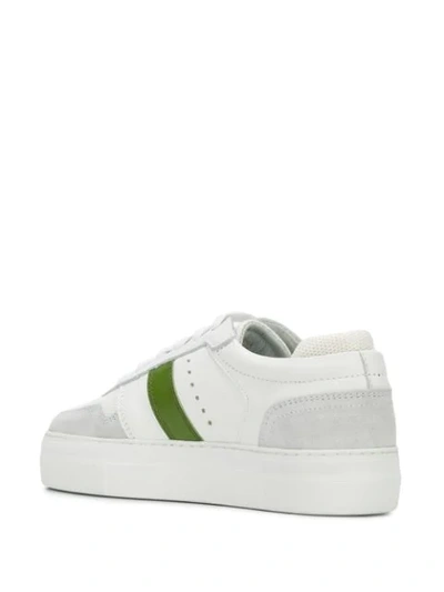 Shop Axel Arigato Lace-up Platform Sneakers In White