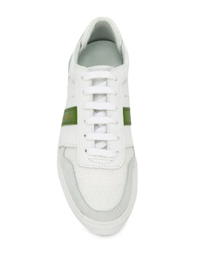 Shop Axel Arigato Lace-up Platform Sneakers In White