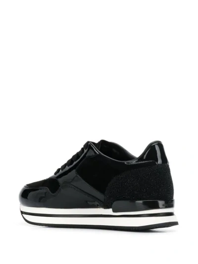 Shop Hogan H222 Sneakers In Black