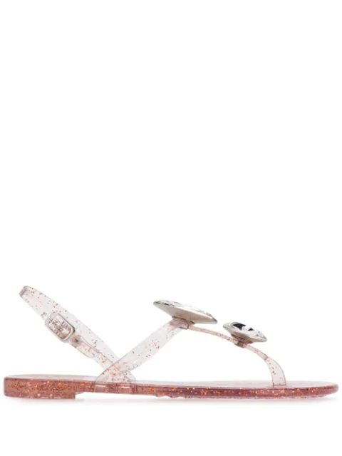 casadei jelly sandals