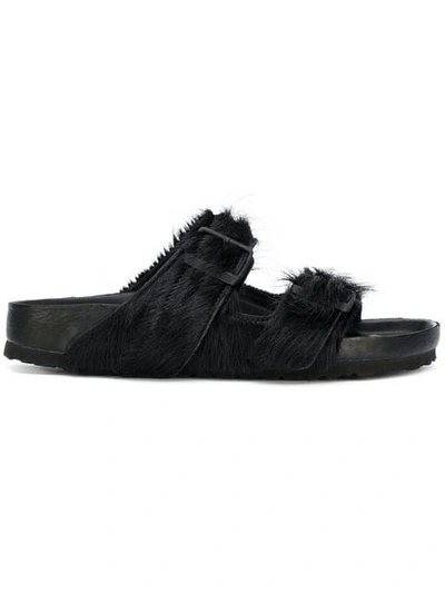 Shop Rick Owens X Birkenstock Arizona Sandals In Black