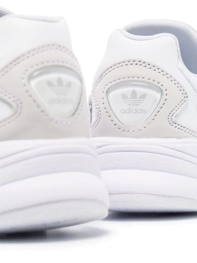 Shop Adidas Originals Falcon Sneakers In White